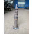 Galvanized Ground Screw Pile, Ground Spike